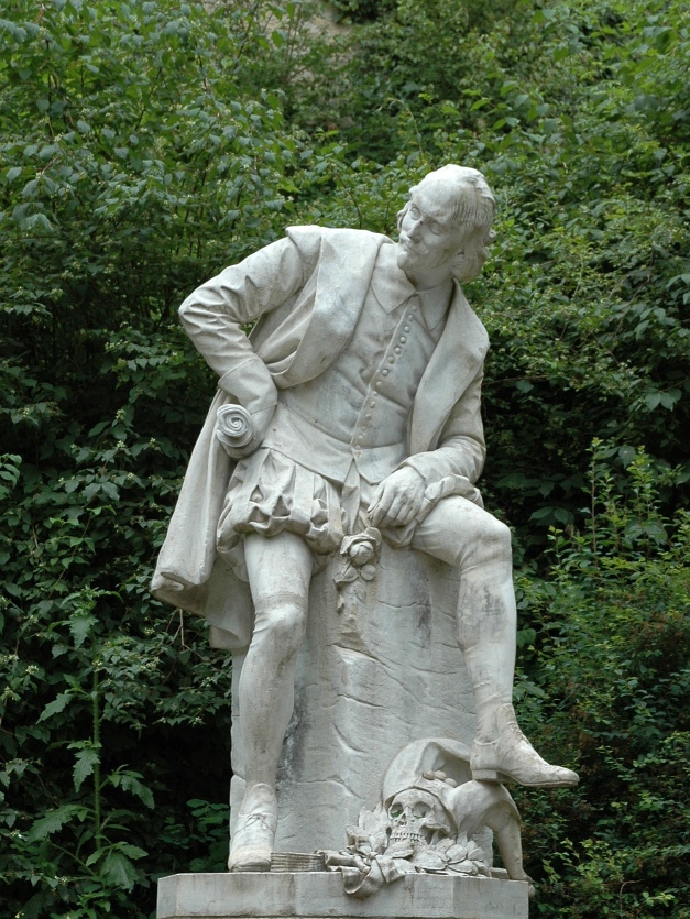 Shakespeare-Denkmal in Weimar - Bildquelle Wikipedia © Michak