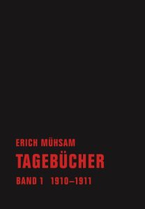 Cover: Erich Mühsam - Tagebücher - Verbrecher Verlag